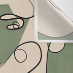 Abstract Faces 9 Wall Tapestry Gallery Image 3