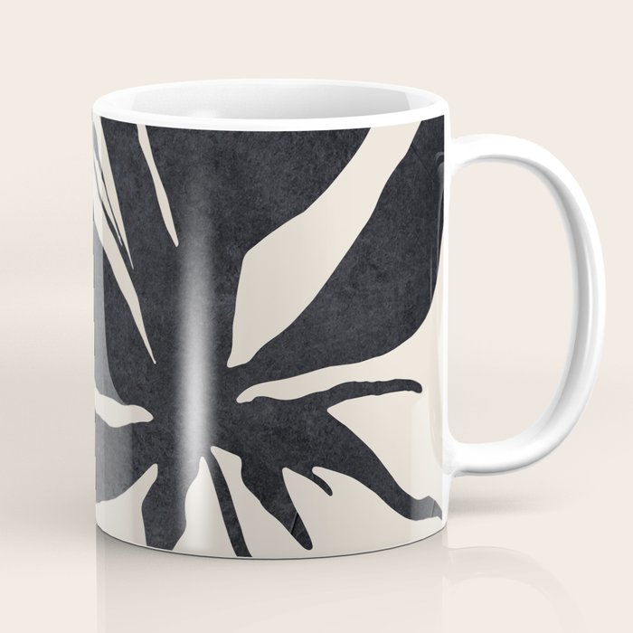Abstract Art Minimal Flower Coffee Mug Gallery Image 1