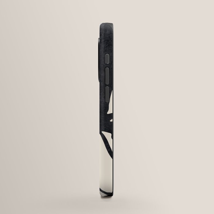 Abstract Art Minimal Flower iPhone Case Gallery Image 2