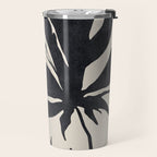 Abstract Art Minimal Flower Travel Mug Gallery Image 2