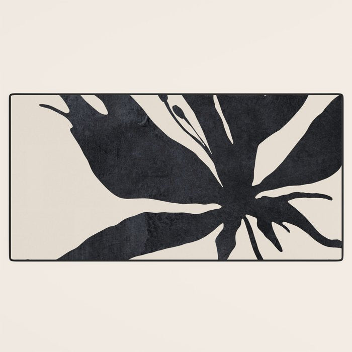 Abstract Art Minimal Flower Desk Mat Gallery Image 3