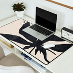 Abstract Art Minimal Flower Desk Mat Gallery Image 2