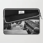 Into the Jaws of Death - D-day Vintage Photo by Robert F. Sargent Laptop Sleeve Gallery Image 2