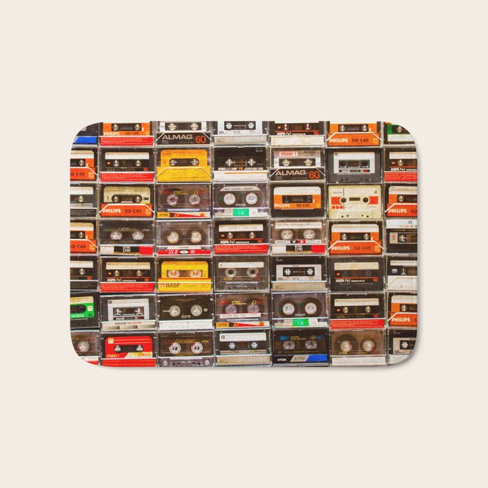 Something Nostalgic V - Music - Global Language #decor #society6 #buyart Bath Mat Gallery Image 1