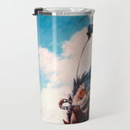 Vintage Western Painting âBuckingâ by N C Wyeth Travel Mug Gallery Image 3