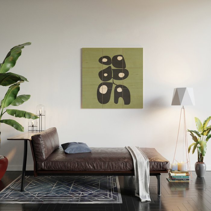 Modern Abstract Art 33 Wood Wall Art Gallery Image 2