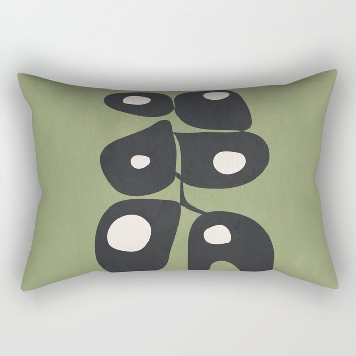 Modern Abstract Art 33 Rectangular Pillow Gallery Image 2