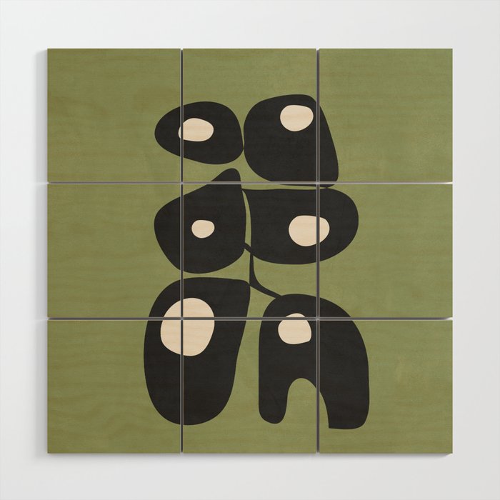 Modern Abstract Art 33 Wood Wall Art Gallery Image 1