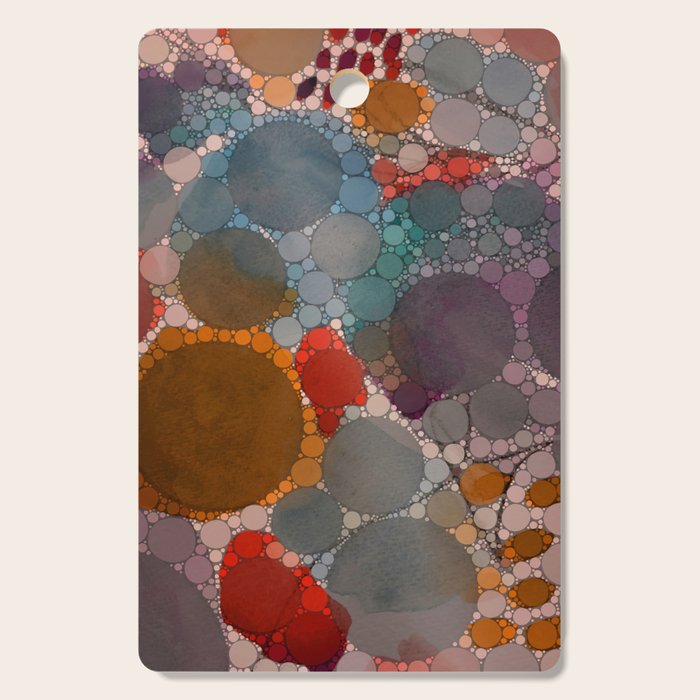 Bold Dreams - colorful red abstract happy art Cutting Board Gallery Image 1