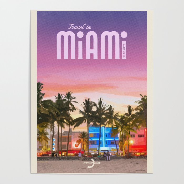 Travel to Miami Poster Gallery Image 4