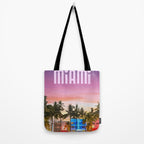 Travel to Miami Tote Bag Gallery Image 2