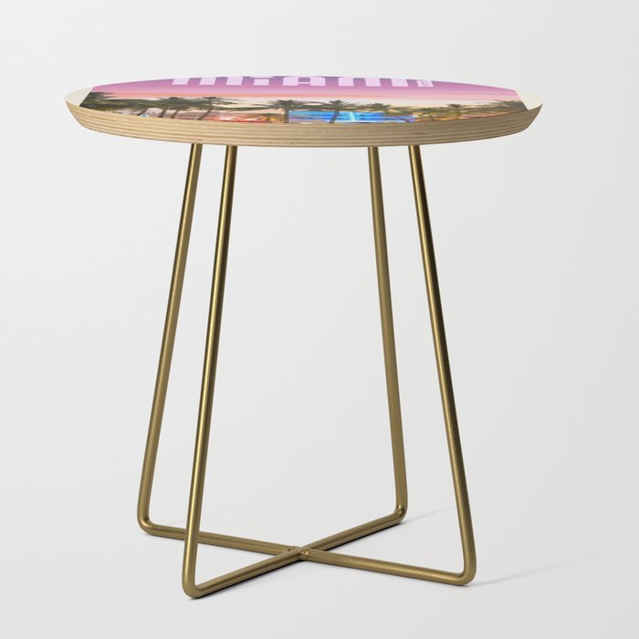 Travel to Miami Side Table Gallery Image 1