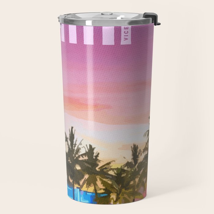 Travel to Miami Travel Mug Gallery Image 2