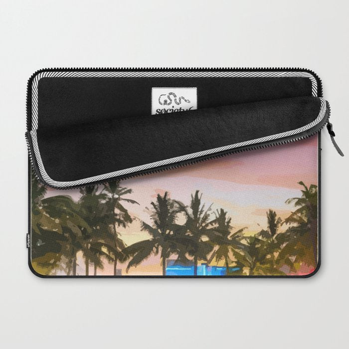 Travel to Miami Laptop Sleeve Gallery Image 2
