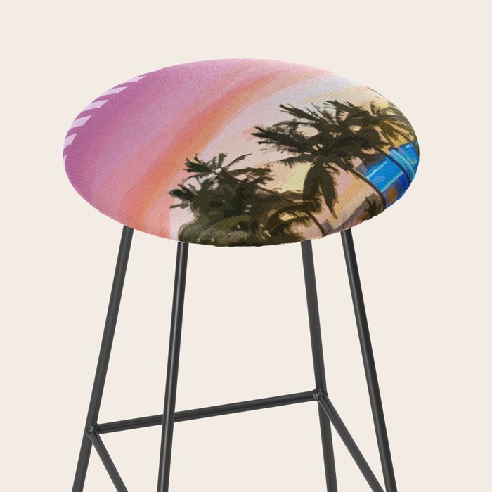 Travel to Miami Stool Gallery Image 2