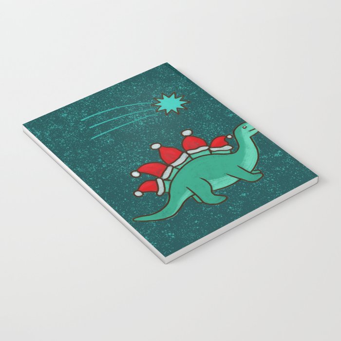 Cute Christmas Dinosaurs Dinos Dinosaur Notebook Gallery Image 3