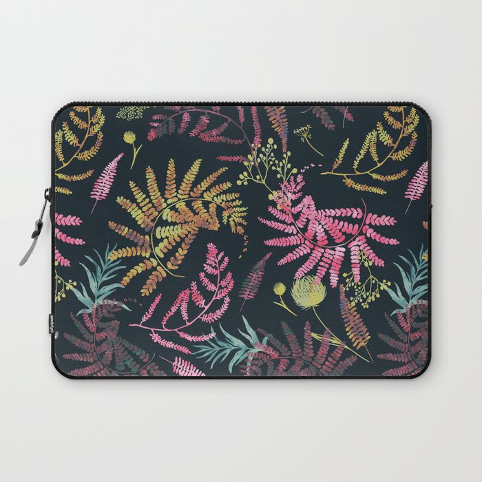 Vibrant meadow in the dark 77 Laptop Sleeve Gallery Image 1