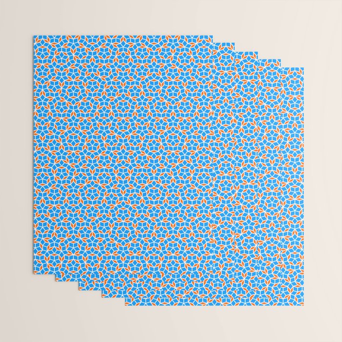 Penrose Tiling Pattern Wrapping Paper Gallery Image 3
