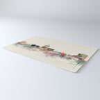 fresno skyline Rug Gallery Image 3