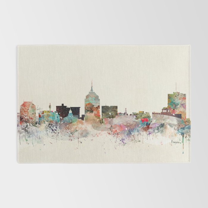 fresno skyline Rug Gallery Image 2