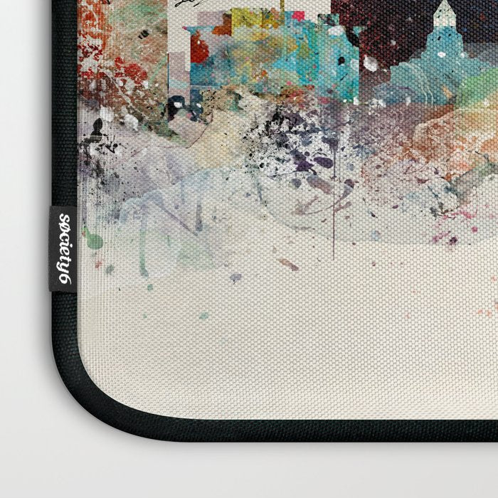 fresno skyline Laptop Sleeve Gallery Image 3