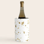 Metallic Gold Terrazzo Sparkle Wine Chiller Gallery Image 1