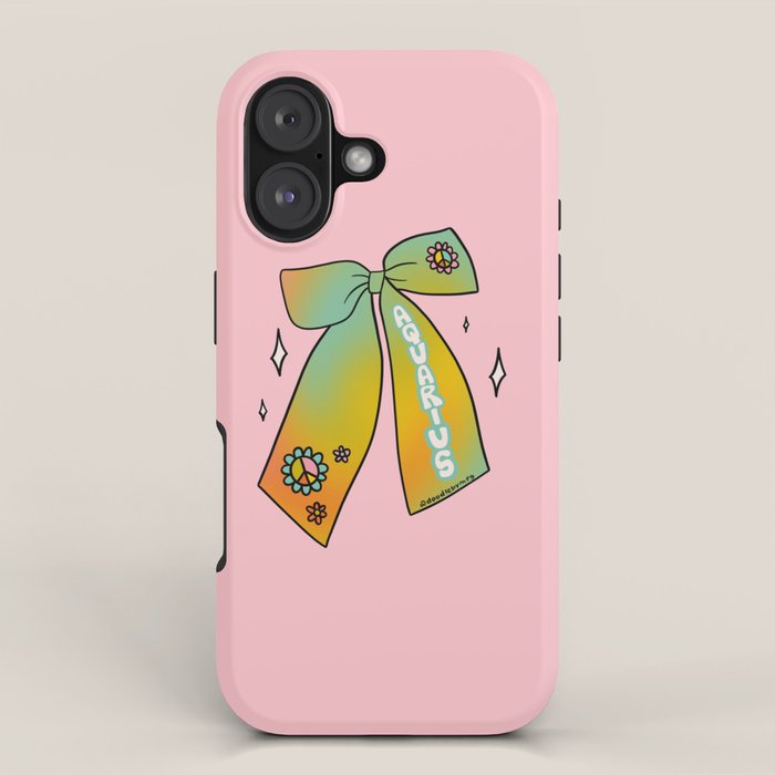 Aquarius Bow iPhone Case Gallery Image 1
