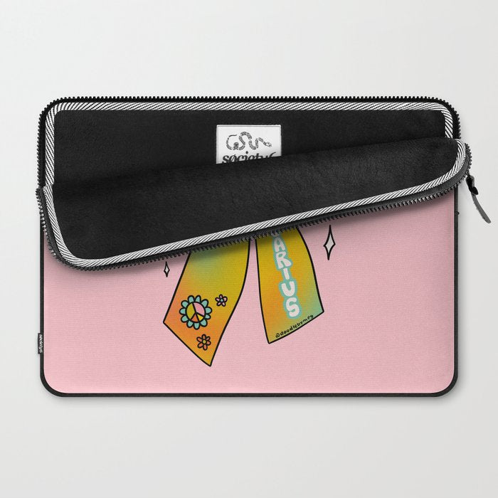 Aquarius Bow Laptop Sleeve Gallery Image 2