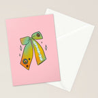 Aquarius Bow Stationery Card Gallery Image 2