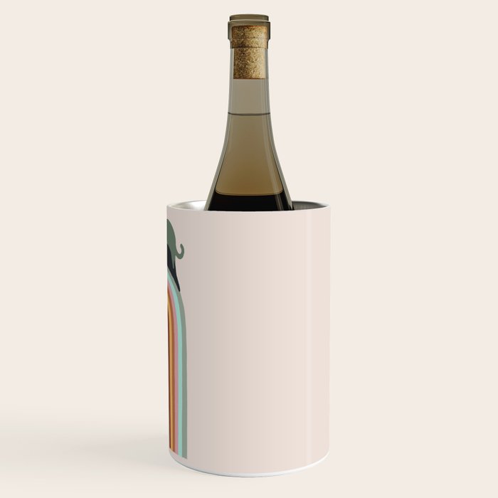 Rainbow cat 3 lover hugs Wine Chiller Gallery Image 3