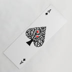 Ace of spade Yoga Mat Gallery Image 1