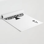 Ace of spade Yoga Mat Gallery Image 2