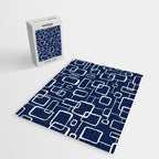On The Quad - Navy Blue Jigsaw Puzzle Gallery Image 2