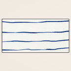 Blue Stripes Desk Mat Gallery Image 3