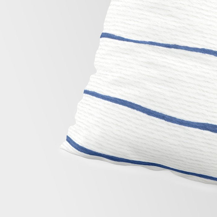 Blue Stripes Pillow Sham Gallery Image 4
