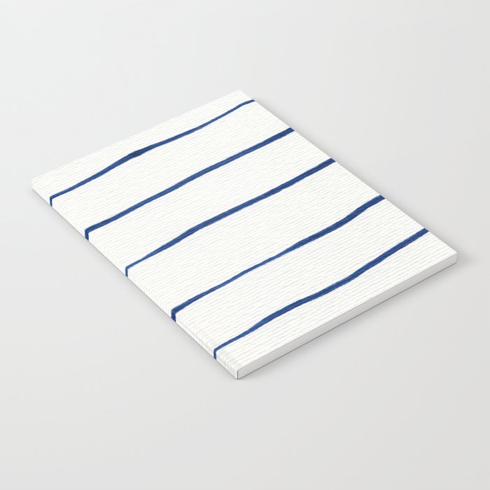 Blue Stripes Notebook Gallery Image 1
