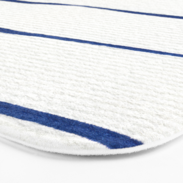 Blue Stripes Bath Mat Gallery Image 3