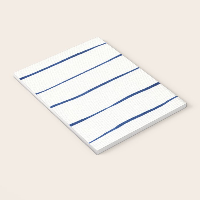 Blue Stripes Notebook Gallery Image 3