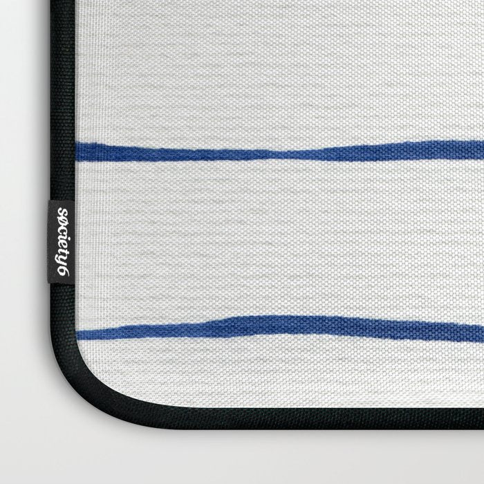 Blue Stripes Laptop Sleeve Gallery Image 3