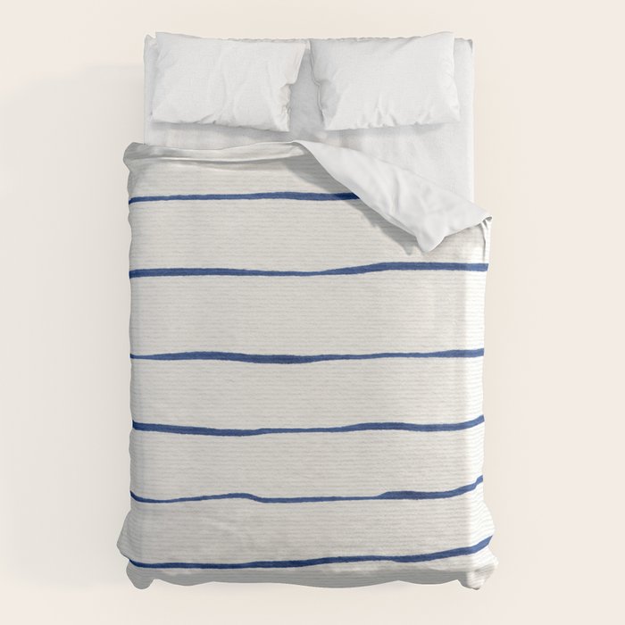 Blue Stripes Duvet Cover Gallery Image 6