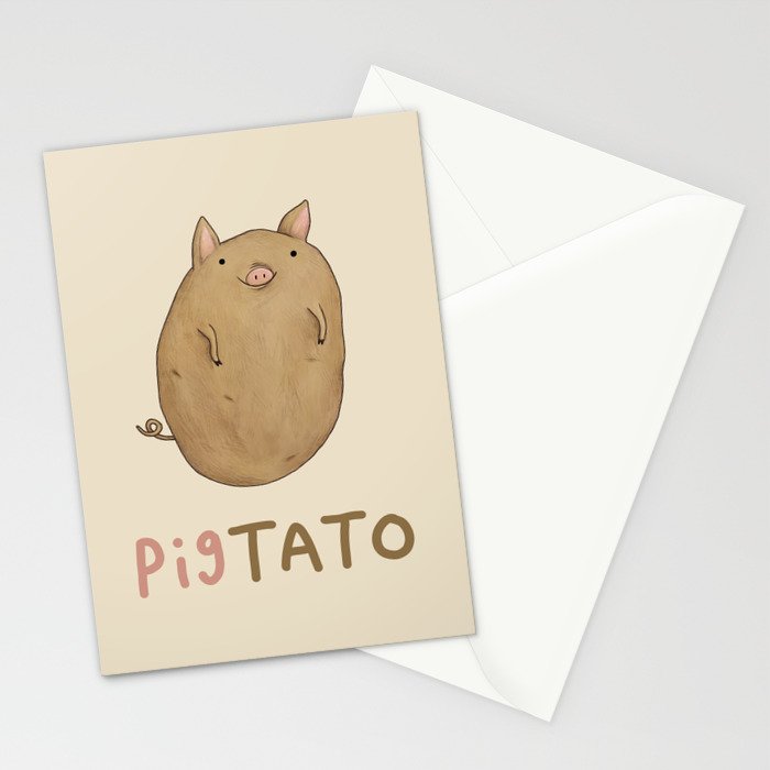 Pigtato Stationery Card Gallery Image 2