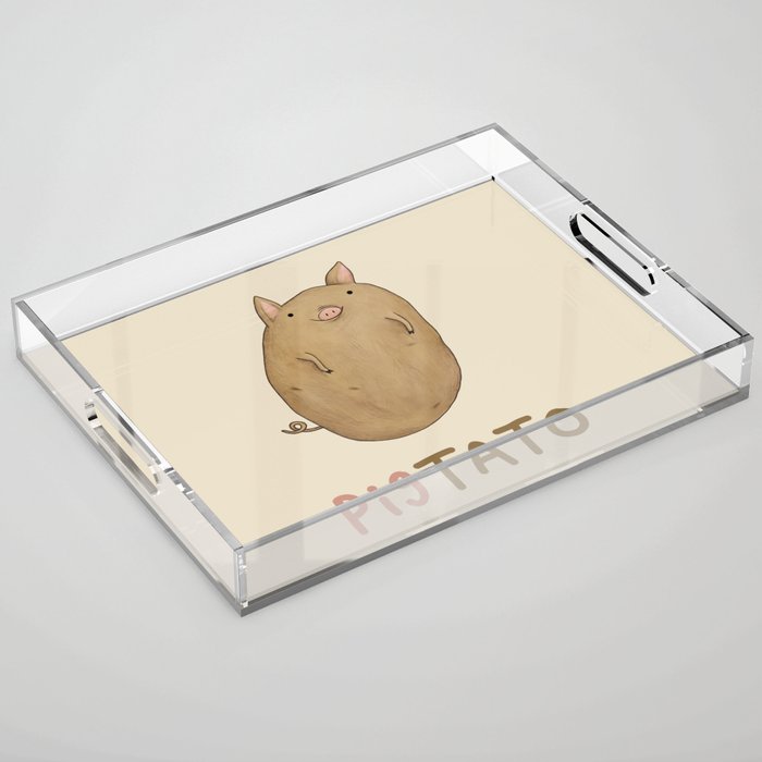 Pigtato Acrylic Tray Gallery Image 1
