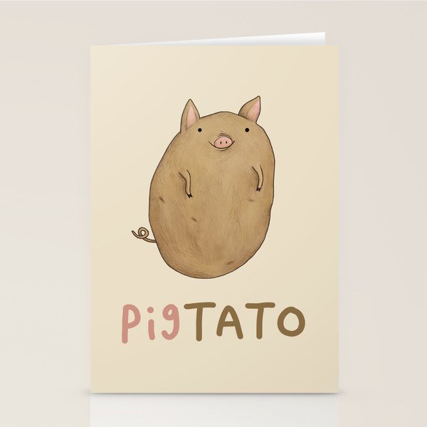 Pigtato Stationery Card Gallery Image 2