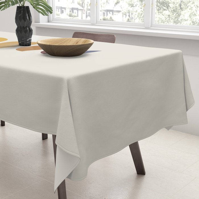 Minimal Sunrise Sunset Shapes Tablecloth Gallery Image 3