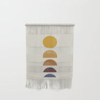 Minimal Sunrise Sunset Shapes Wall Hanging Gallery Image 1