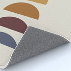 Minimal Sunrise Sunset Shapes Rug Gallery Image 4