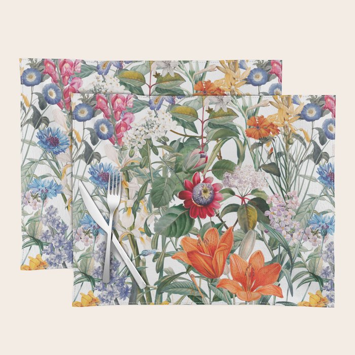 Vintage Garden IX Placemat Gallery Image 1