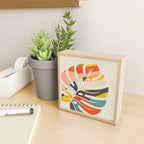 shape leaf modern mid century Mini Art Print Gallery Image 2