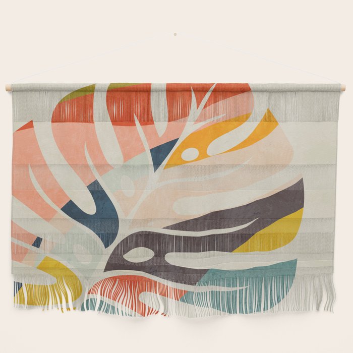 shape leaf modern mid century Wall Hanging Gallery Image 1