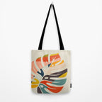 shape leaf modern mid century Tote Bag Gallery Image 2